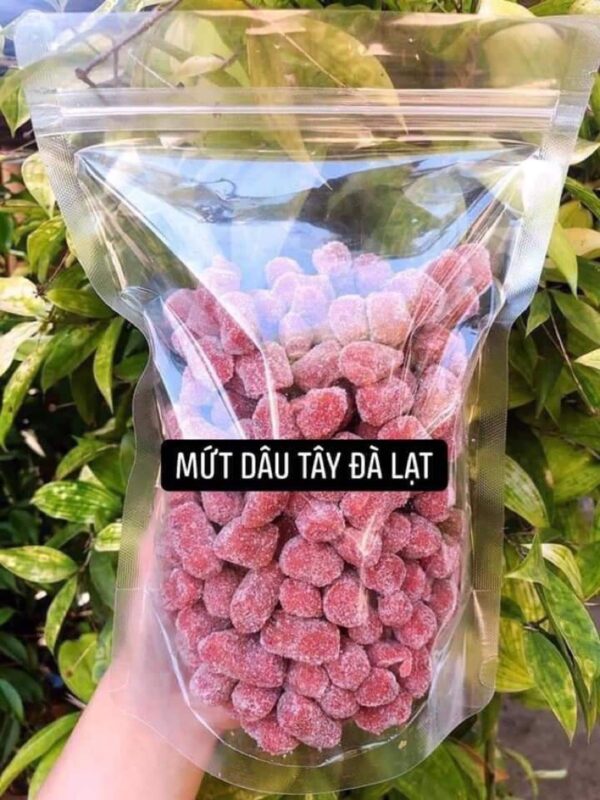 kẹo dâu tây đà lạt